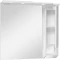 Зеркальный шкаф 85x80 см белый R Runo Стиль 00000001116 - 2