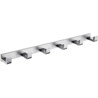 Планка с крючками Abber Westen AA1752SP для ванны, сатин