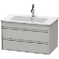 Тумба бетонно-серый матовый 80 см Duravit Ketho KT642900707