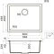 Кухонная мойка Artceramic Omoikiri Yamakawa 55-Integra-GB графит 4997263 - 2