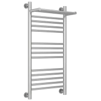 Полотенцесушитель водяной 800x400 сатин Сунержа Богема с полкой+ 071-0223-8040