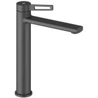 Смеситель для раковины Wellsee ONCE! and forever 182407000 черный матовый