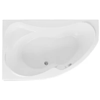 Акриловая ванна 158,8x98,9 см левая Aquanet Capri 00205476