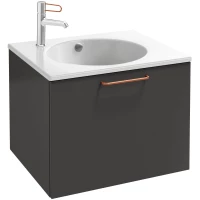 Тумба серый антрацит 60 см Jacob Delafon Odeon Rive Gauche EB2510-R7-N14