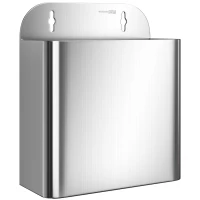 Мусорное ведро WasserKRAFT K-10611 11л, никель матовый