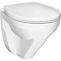 Унитаз подвесной Gustavsberg Nordic3 GB113633001030 безободковый, с сиденьем микролифт, белый