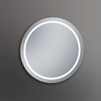 Зеркало Xpertials Iris 84354135-36877 80x80 см, с LED-подсветкой, сенсорным выключателем, диммером