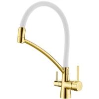 Смеситель для кухни с подключением к фильтру Paulmark Siegen SI213111-GW