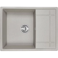 Кухонная мойка Granula 6501, БАЗАЛЬТ 65,5x50 см, базальт