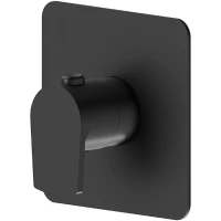 Термостат для душа Newform Haka 67691E.01.093 встраиваемый, черный матовый