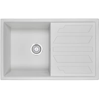 Кухонная мойка Granula 8002, арктик