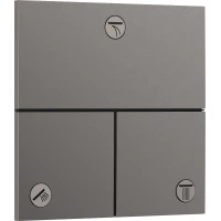 Переключатель на 3 положения Hansgrohe ShowerSelect Comfort E 15573340 черный хром матовый