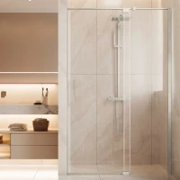 Душевая дверь Vincea Extenza VDP-4EX1011CLBN 99-112 см, профиль никель матовый, стекло прозрачное