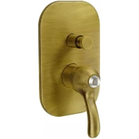 Смеситель для ванны Migliore Lem Swarovski ML.LEM-1972K.BR