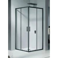 Душевой уголок Riho Hamar 2.0 R207 G007004121 80x80 см, профиль черный матовый, стекло прозрачное