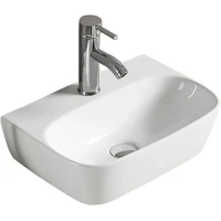 Раковина CeramaLux 78401 42,5x29,5 см, подвесная, белый