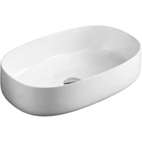 Раковина-чаша Artceram Cognac COL003 01 34 55x35 см, накладная, белый