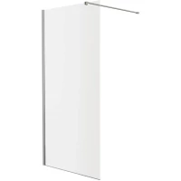 Душевая перегородка Knotlor Velum WI100CG0C 100 см, профиль хром, стекло прозрачное