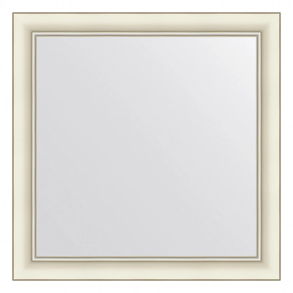 Зеркало 64x64 см белый с серебром Evoform Definite BY 7618 зеркало 64x64 см алюминий evoform definite by 3140
