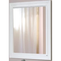 Зеркало 78x90 см белый глянец Atoll Мальта