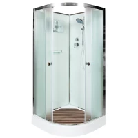 Душевая кабина 80x80x208 см Deto D08 матовое