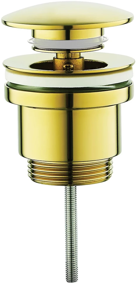 Донный клапан для раковины Raglo R600.01.23 универсальный, золотой - фото 1