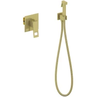 Гигиенический душ Timo Briana 7189/17SM со смесителем, золотой матовый