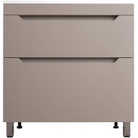 Тумба под раковину Style Line Остин ЛС-00002398 79,8 см, напольная, тауп матовый