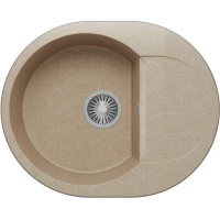 Кухонная мойка Polygran Atol-620 песочный 678989