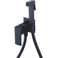 Гигиенический душ Splenka S98.52.06 со смесителем, черный матовый