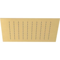 Потолочный душ Kludi Asana 69400N0-00 340 мм, золотой матовый