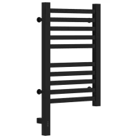 Полотенцесушитель электрический 500x300 черный матовый МЭМ левый Сунержа Модус 3.0 31-5700-5030
