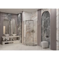 Душевой уголок 100x100 см Ambassador Ritz 112011103 прозрачное