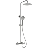 Душевая система Sancos Game SC3002CH 241 мм, с термостатом, хром