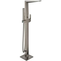 Смеситель напольный для ванны Grohe Allure Brilliant 24423AL0 темный графит матовый