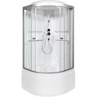 Душевая кабина 80x80x215 см Deto L680 прозрачное