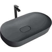 Раковина-чаша Rea Iris REA-U4306 70x35,5 см, накладная, серый матовый