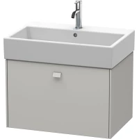 Тумба бетонно-серый матовый 68,4 см Duravit Brioso BR405400707