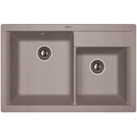 Кухонная мойка Florentina Касси 780 20.230.E0780.307 78x51 см, серый шелк