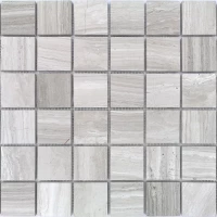 Мозаика Pietrine 7 Travertino Silver POL 48x48x7