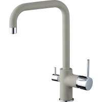 Смеситель для кухни Rivelato Tovel 9025203 topazio cromo с подключением к фильтру, хром/топаз