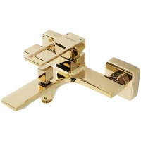 Смеситель для ванны BelBagno Luce LUC-VAS-ORO