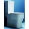 Сиденье для унитаза с микролифтом белый/хром Azzurra Glaze GLZ1800/Fbi/cr - 2