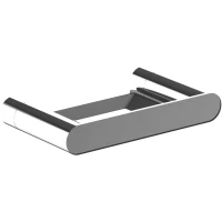 Мыльница Nofer Verona 16875.B настенная, хром