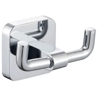 Крючок Wonzon & Woghand Still WW-6625 двойной, для ванны, хром