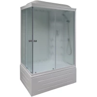 Душевая кабина 100x80x217 см Royal Bath RB8100BP3-WC-R матовое