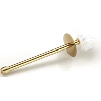 Запасная щетка туалетного ерша с рукояткой Savol S-MTS58B золотой