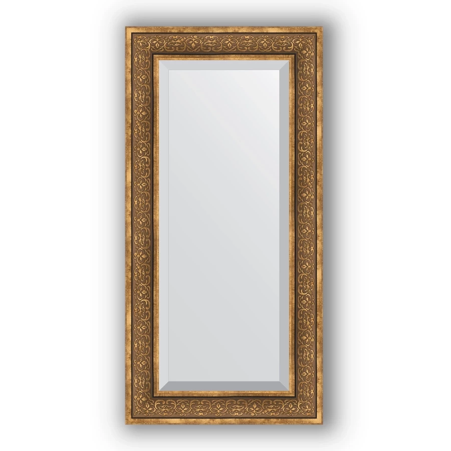 Зеркало 59x119 см вензель бронзовый Evoform Exclusive BY 3500 зеркало 79x169 см вензель бронзовый evoform exclusive by 3604