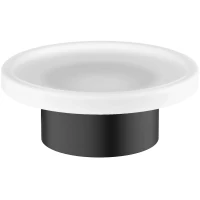 Мыльница Timo Saona 13221/03 настольная, черный матовый