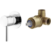 Смеситель для душа Plumberia Selection IXO KITXO1135CR встраиваемый, хром